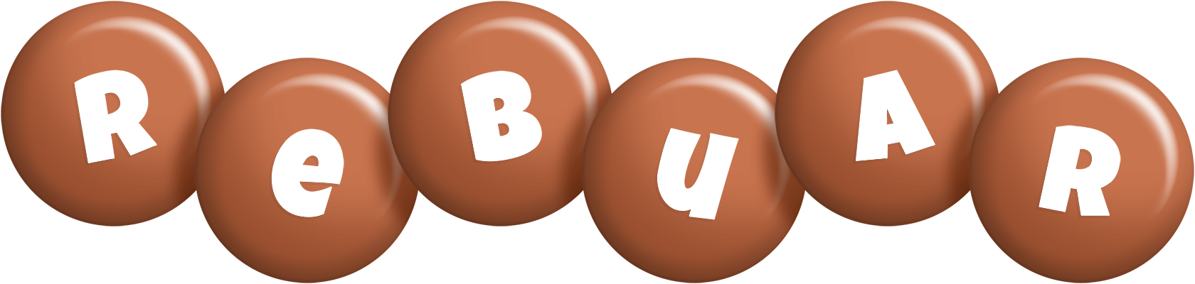 Rebuar candy-brown logo