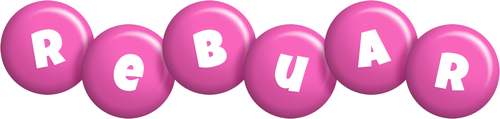 Rebuar candy-pink logo