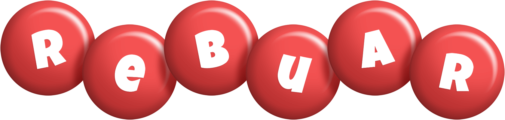 Rebuar candy-red logo