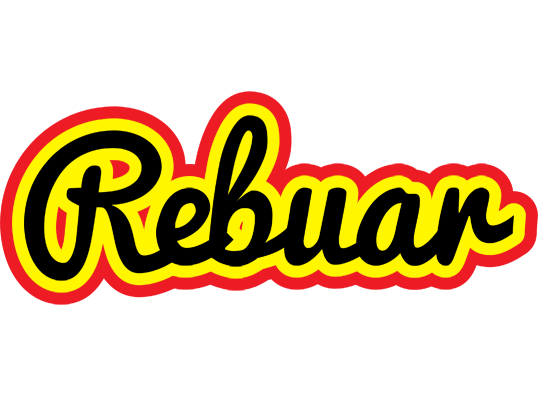 Rebuar flaming logo