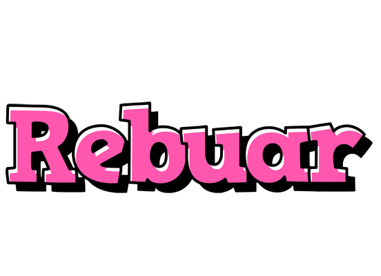 Rebuar girlish logo