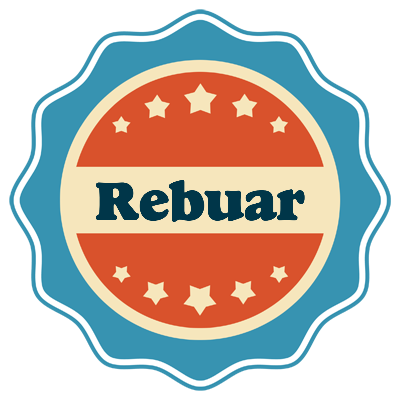 Rebuar labels logo