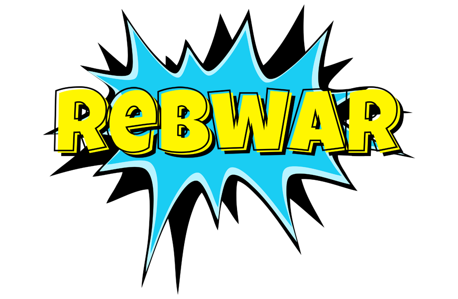 Rebwar amazing logo