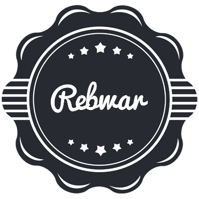 Rebwar badge logo
