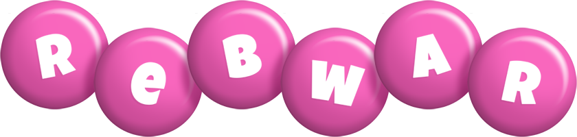 Rebwar candy-pink logo