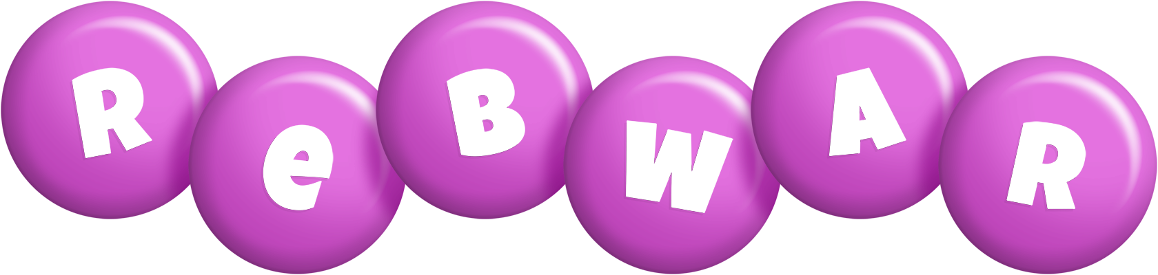 Rebwar candy-purple logo