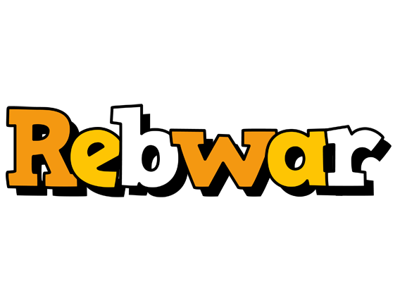 Rebwar cartoon logo