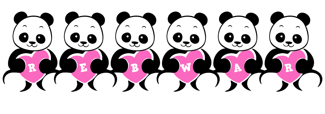 Rebwar love-panda logo