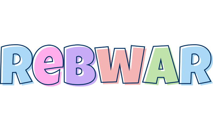 Rebwar pastel logo