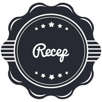 Recep badge logo