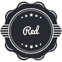 Red badge logo