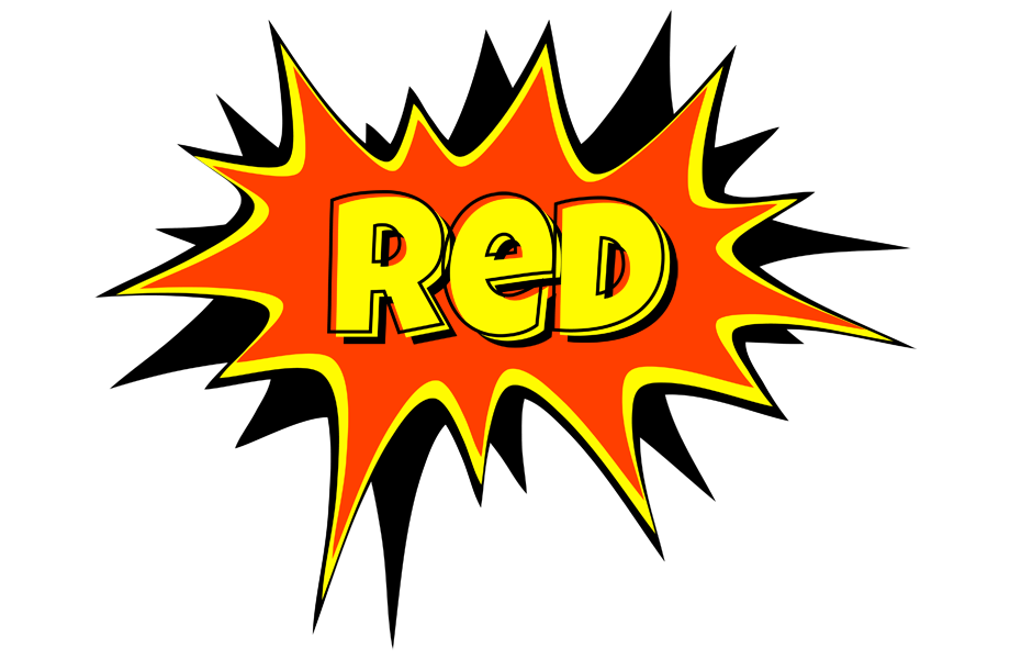 Red bazinga logo