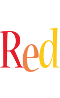 Red birthday logo