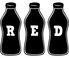 Red bottle logo