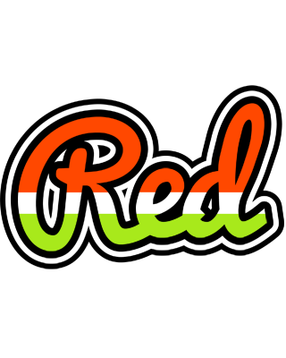 Red exotic logo