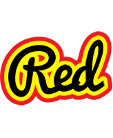 Red flaming logo