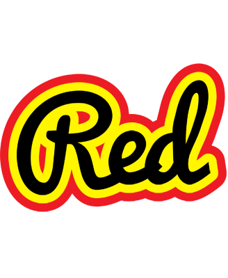 Red flaming logo