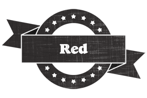 Red grunge logo