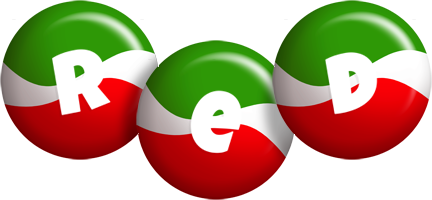 Red italy logo