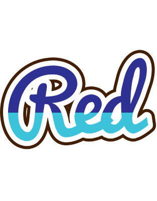Red raining logo