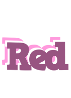 Red relaxing logo