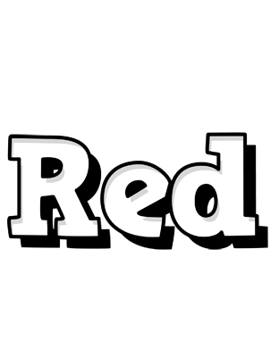 Red snowing logo