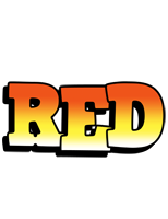 Red sunset logo