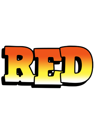 Red sunset logo