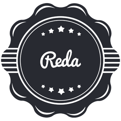 Reda badge logo