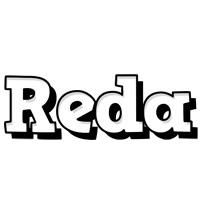 Reda snowing logo