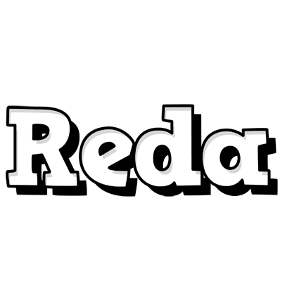 Reda snowing logo