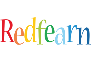 Redfearn birthday logo