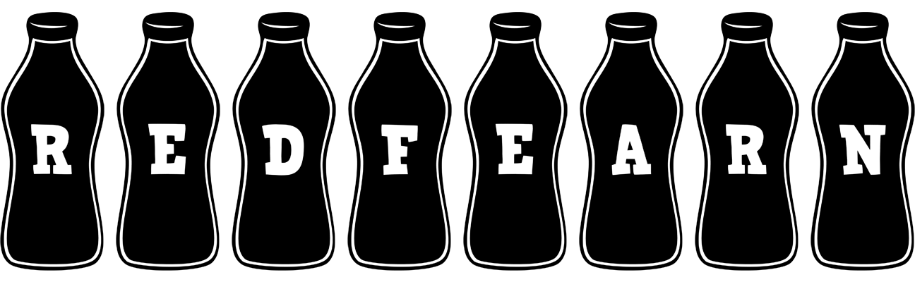 Redfearn bottle logo