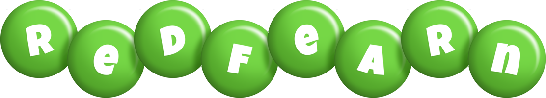 Redfearn candy-green logo