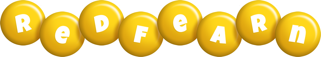 Redfearn candy-yellow logo