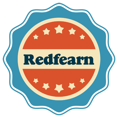 Redfearn labels logo