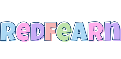 Redfearn pastel logo