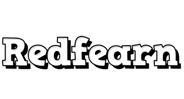 Redfearn snowing logo