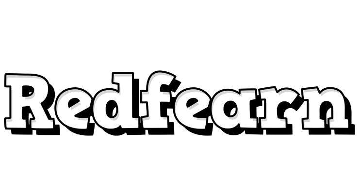Redfearn snowing logo