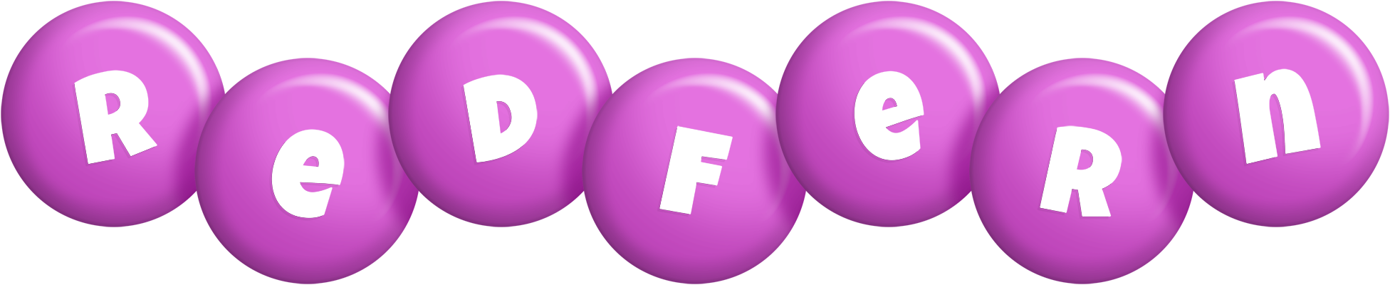 Redfern candy-purple logo