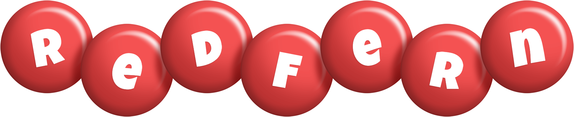 Redfern candy-red logo