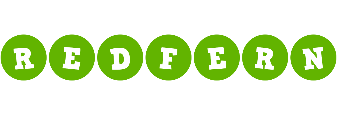Redfern games logo