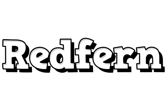 Redfern snowing logo