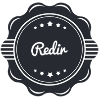 Redir badge logo