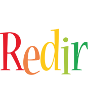 Redir birthday logo