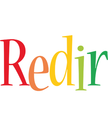 Redir birthday logo