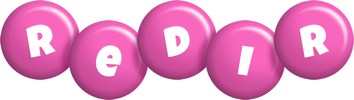 Redir candy-pink logo