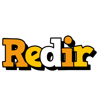 Redir cartoon logo