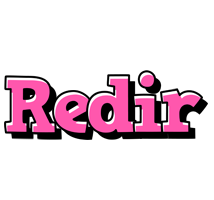 Redir girlish logo