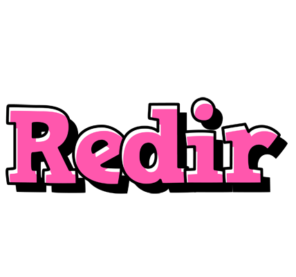 Redir girlish logo
